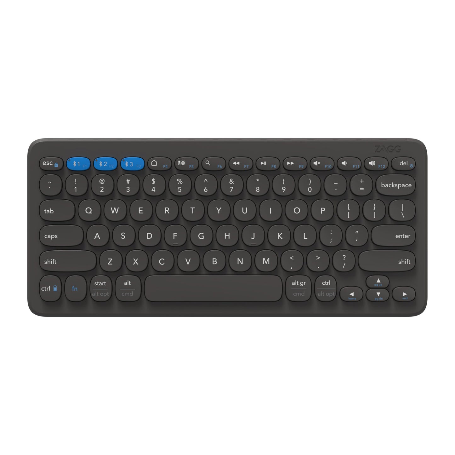ZAGG Wireless Pro Keyboard 12inch - Black - 15-12079
