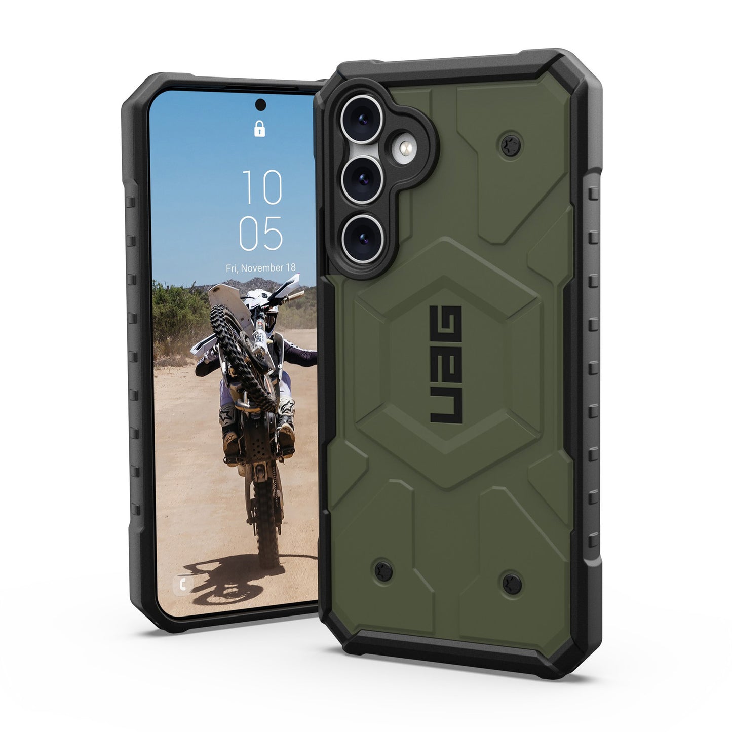 Samsung Galaxy S23 FE 5G UAG Pathfinder Case - Olive Drab - 15-12095