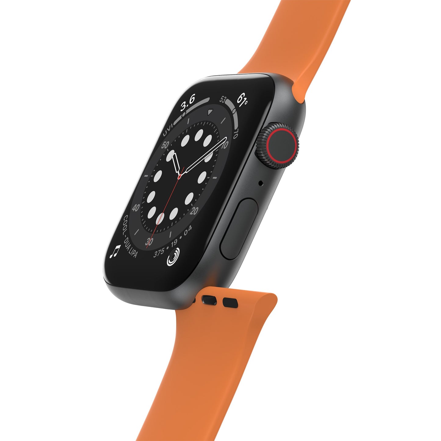 Apple Watch 42/44/45mm Otterbox Watch Band - Orange (Zesty Orange) - 15-12133