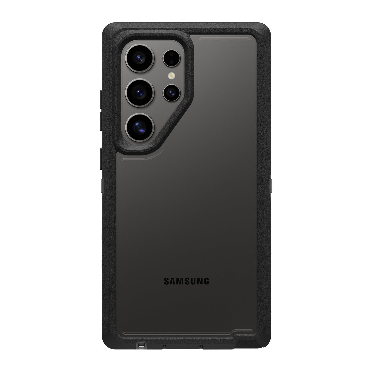 Samsung Galaxy S24 Ultra 5G Otterbox Defender XT Clear Case - Clear/Black (Dark Side) - 15-12264