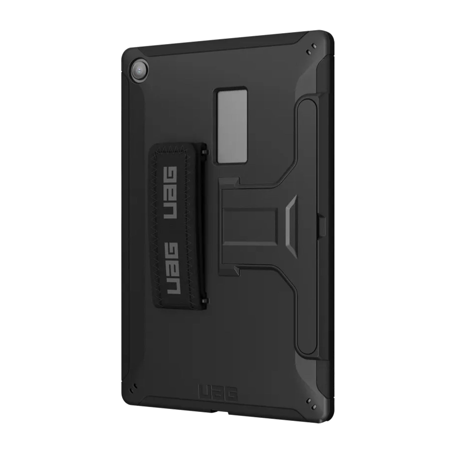 Samsung Galaxy Tab A9+ UAG Scout w/Kickstand and Handstrap Series Case - Black - 15-12304