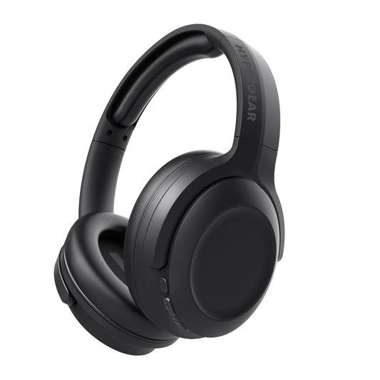 Hypergear Stealth2 ANC Wireless On-Ear Headphones - Black - 15-12338