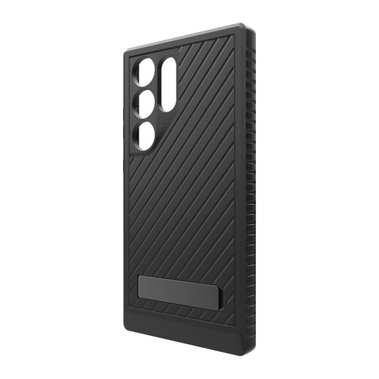 Samsung Galaxy S24 Ultra 5G ZAGG Graphene Everest Kickstand Case - Black - 15-12393