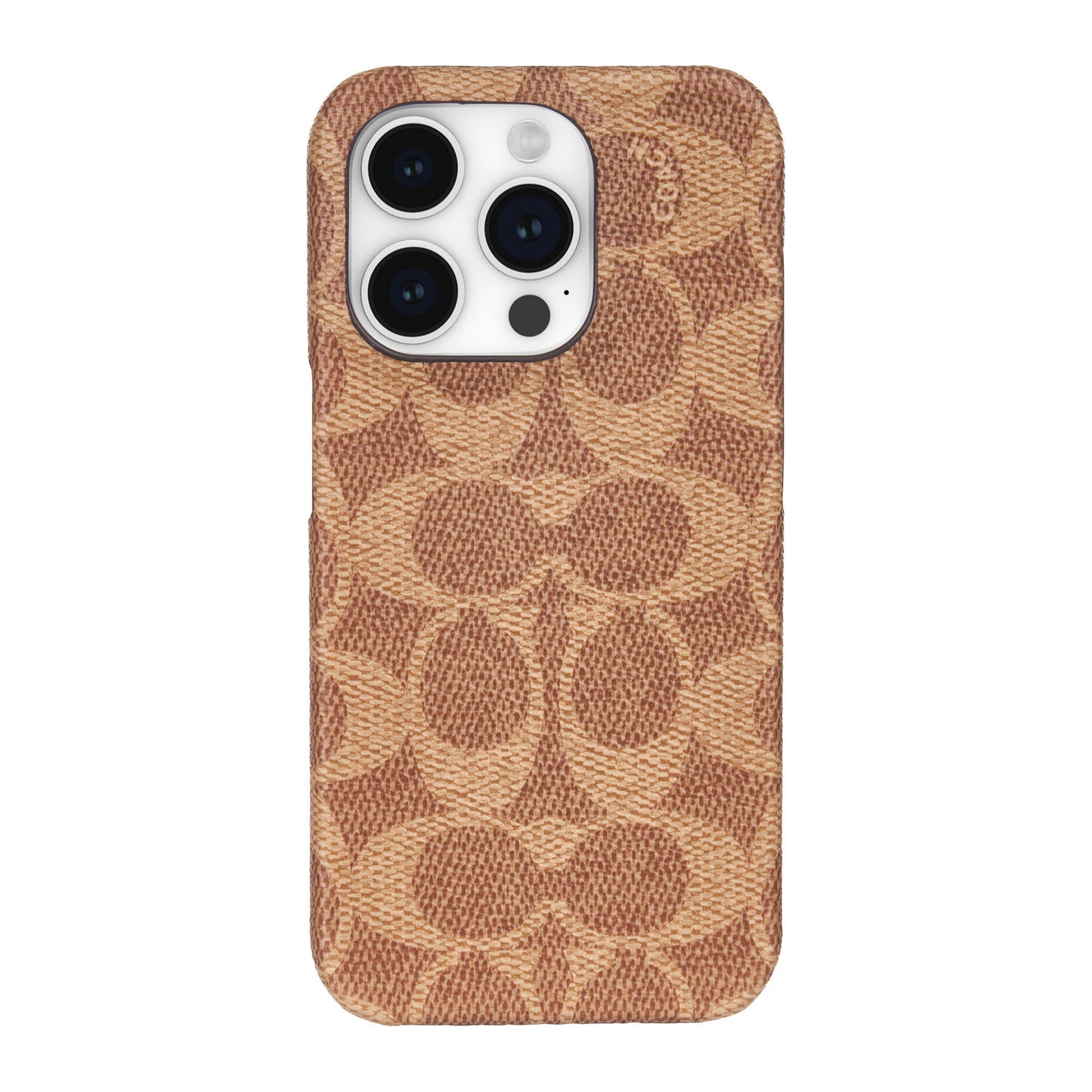 iPhone 15 Pro Coach Slim Wrap Signature C Case - Tan - 15-12454