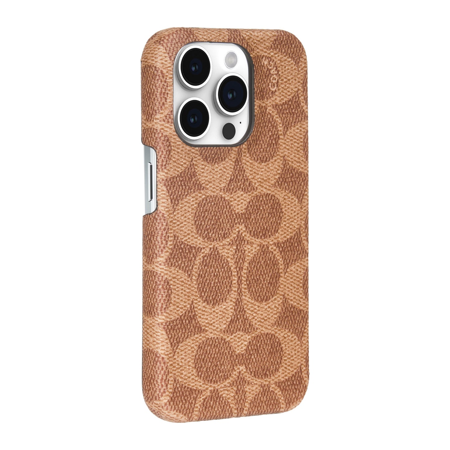 iPhone 15 Pro Coach Slim Wrap Signature C Case - Tan - 15-12454