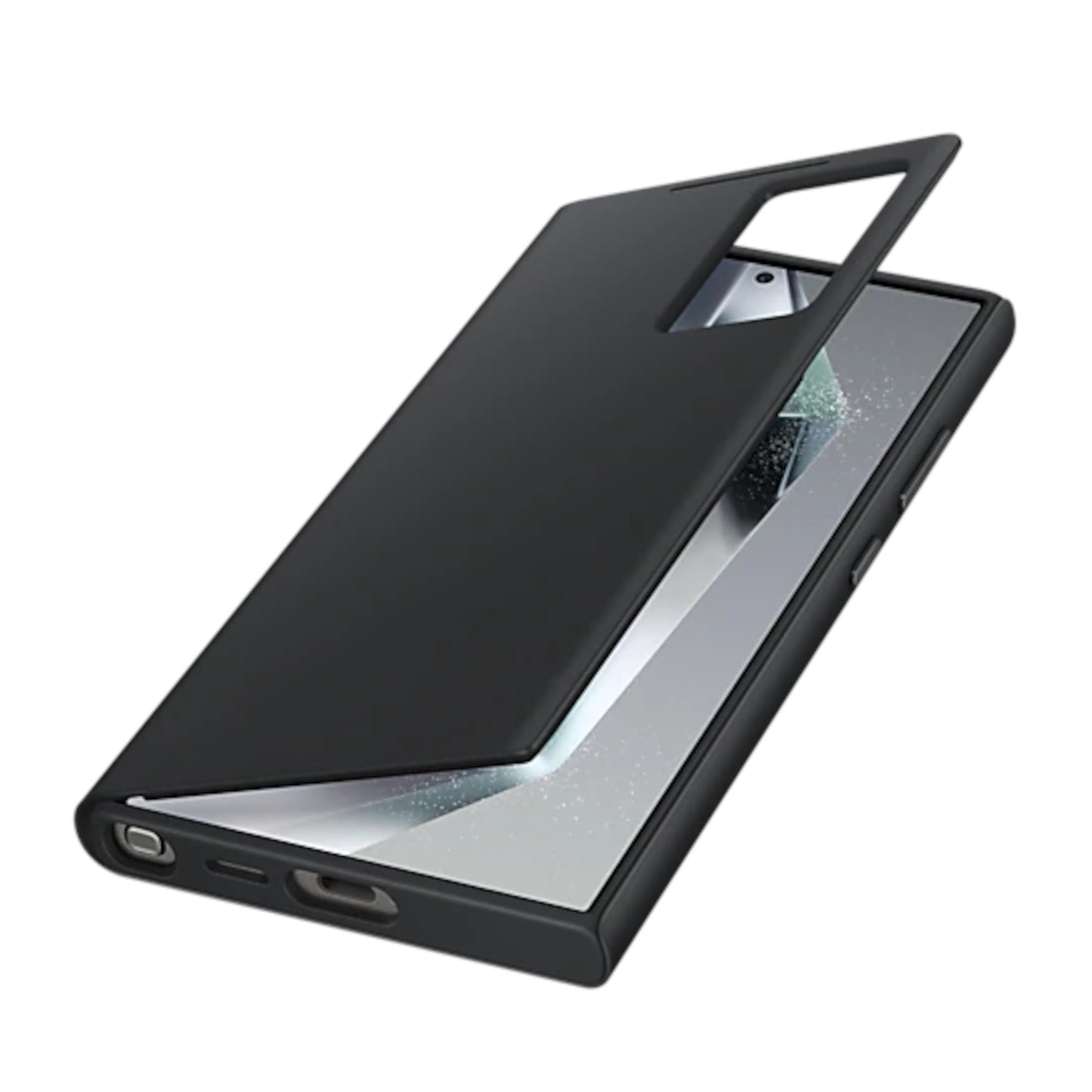 Samsung Galaxy S24 Ultra 5G OEM Smart View Wallet Case - Black - 15-12493
