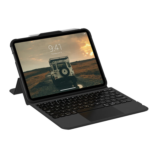 iPad 10.9 2022 UAG Bluetooth Keyboard w/Trackpad - Black - 15-12566