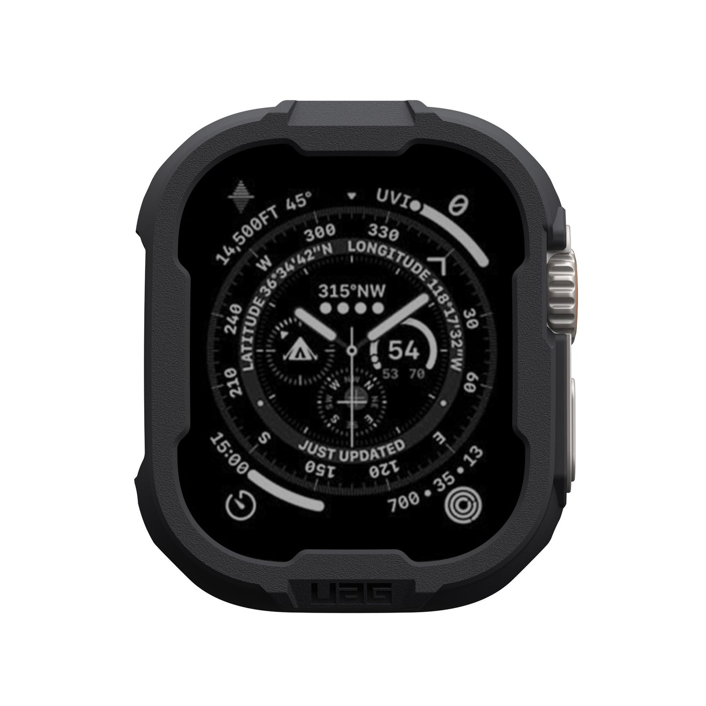 Apple Watch 49mm UAG Scout Case - Black - 15-12608
