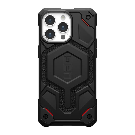 iPhone 15 Pro Max UAG Monarch Pro Kevlar MagSafe Case - Kevlar Black - 15-12610