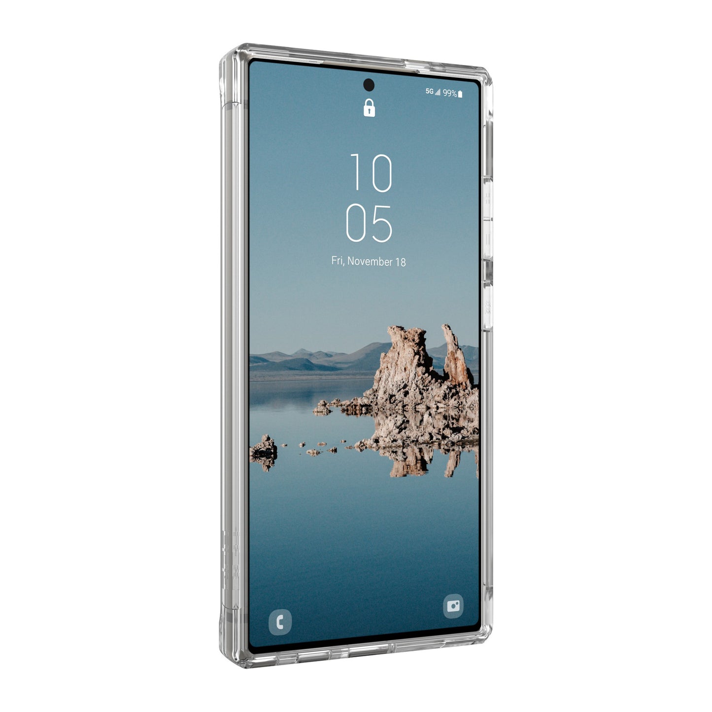 Samsung Galaxy S24 Ultra 5G UAG Plyo Pro MagSafe Case - Ice - 15-12614