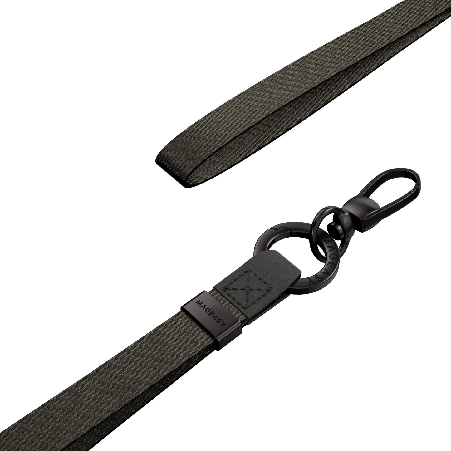 Universal MAGEASY 15mm Utility Wrist Strap  - Concrete Grey - 15-12706