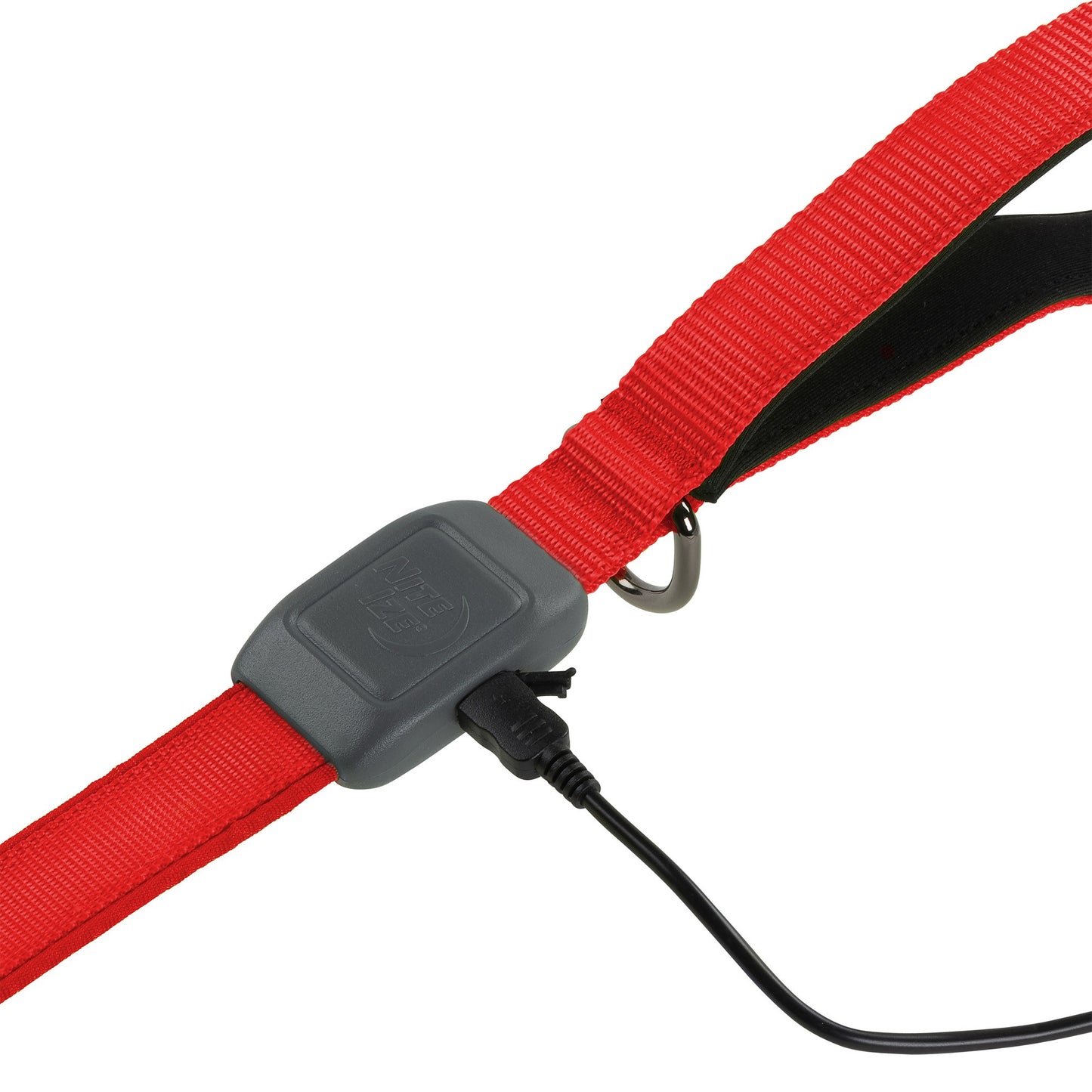 Nite Ize NiteDog Rechargeable LED Leash - Red/Red LED - 15-12725