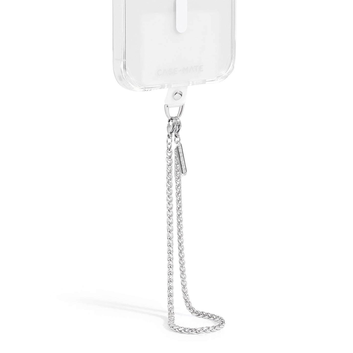 Universal Case-Mate Phone Charm - Dainty Silver Chain - 15-12846