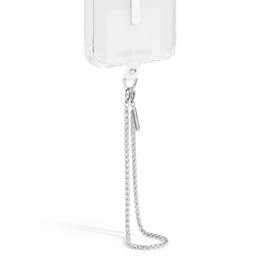 Universal Case-Mate Phone Charm - Dainty Silver Chain - 15-12846