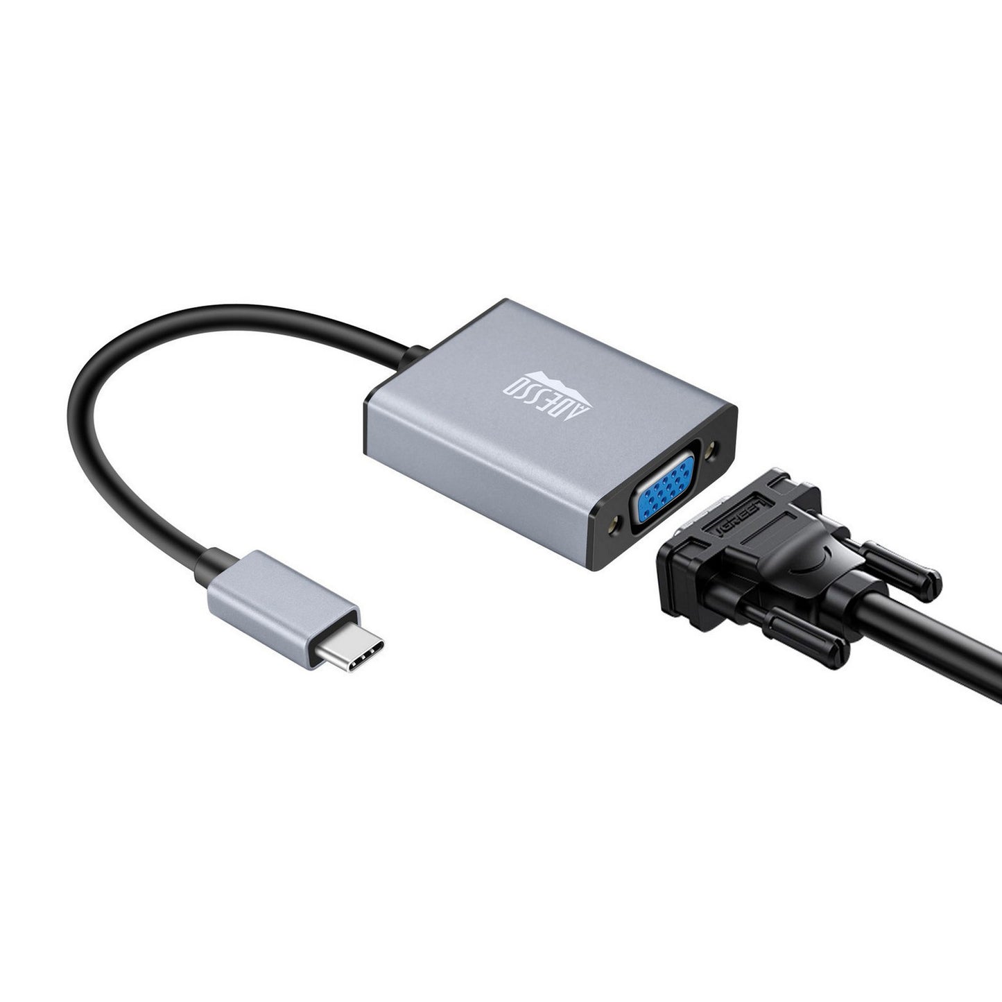 Adesso USB-C to VGA Adapter 1080P/60Hz - 15-12862