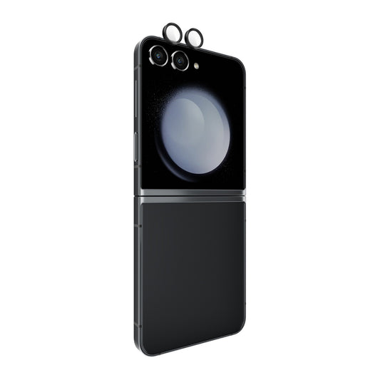 Samsung Galaxy Z Flip6 Pelican Aluminum Ring Lens Protector - Black - 15-12895