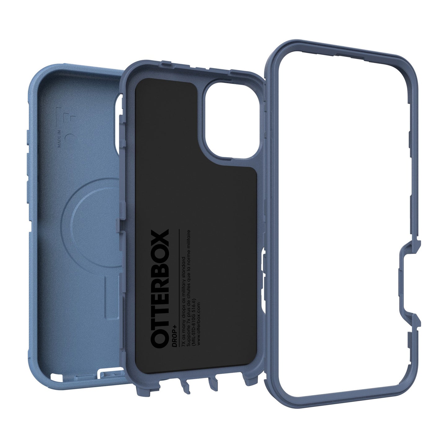 iPhone 16 Plus Otterbox Defender Pro w/ MagSafe Series Case - Blue - Baby Blue Jeans - 15-12937