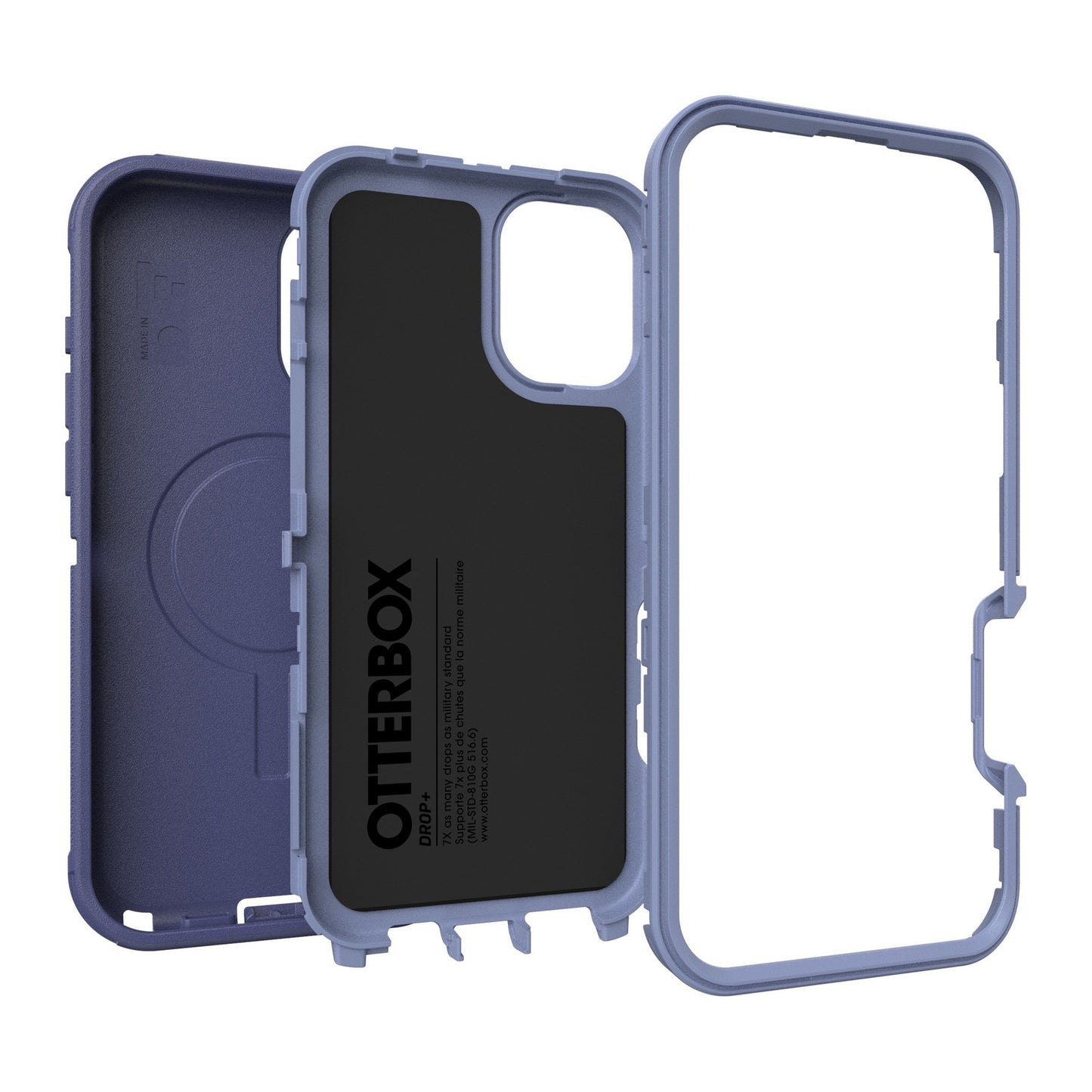 iPhone 16 Plus Otterbox Defender Pro w/ MagSafe Series Case - Purple - Denver Dusk - 15-12939