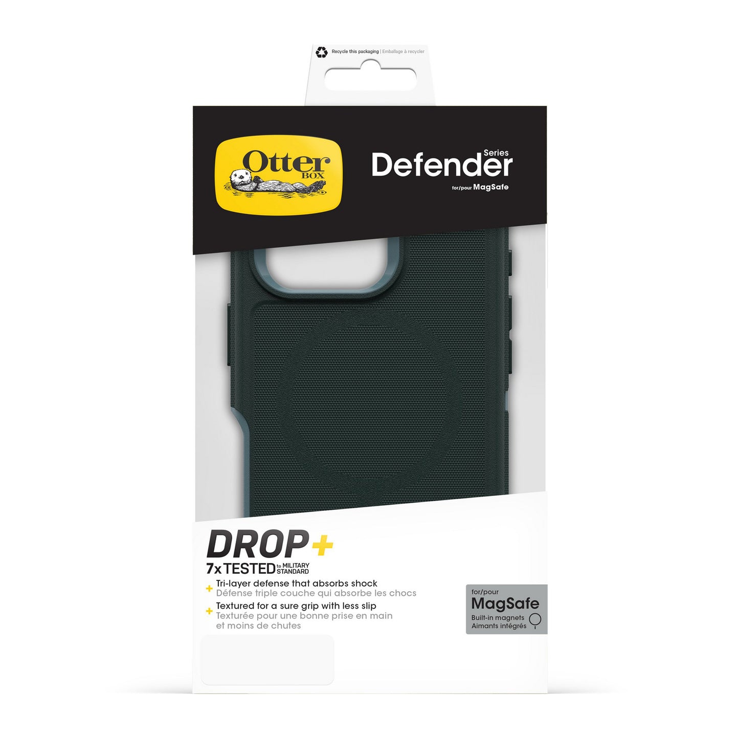 iPhone 16 Pro Otterbox Defender Pro w/ MagSafe Series Case - Green - Sagebrush - 15-12954