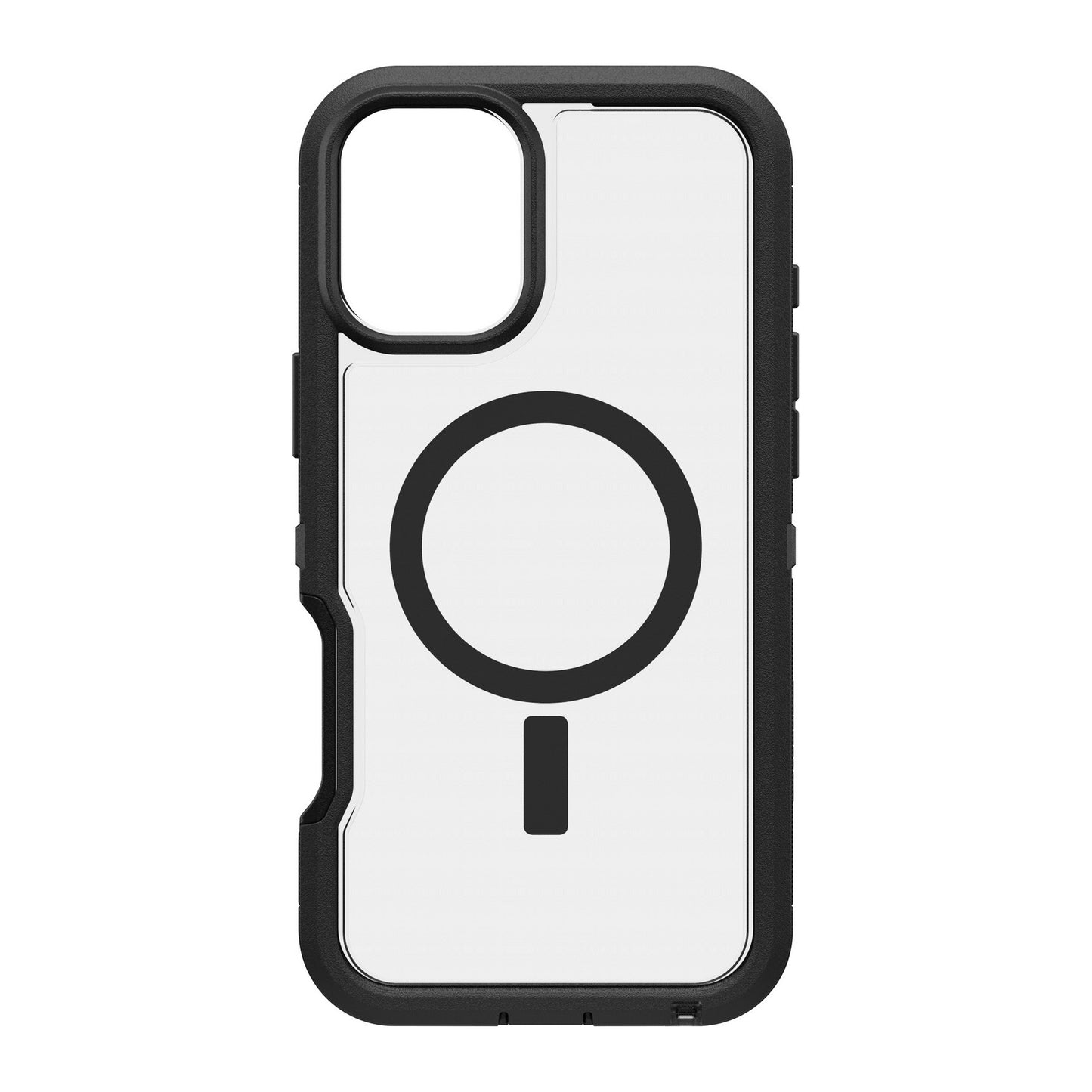 iPhone 16 Plus Otterbox Defender XT Clear Pro w/ MagSafe Series Case - Clear/Black - Dark Side - 15-12962