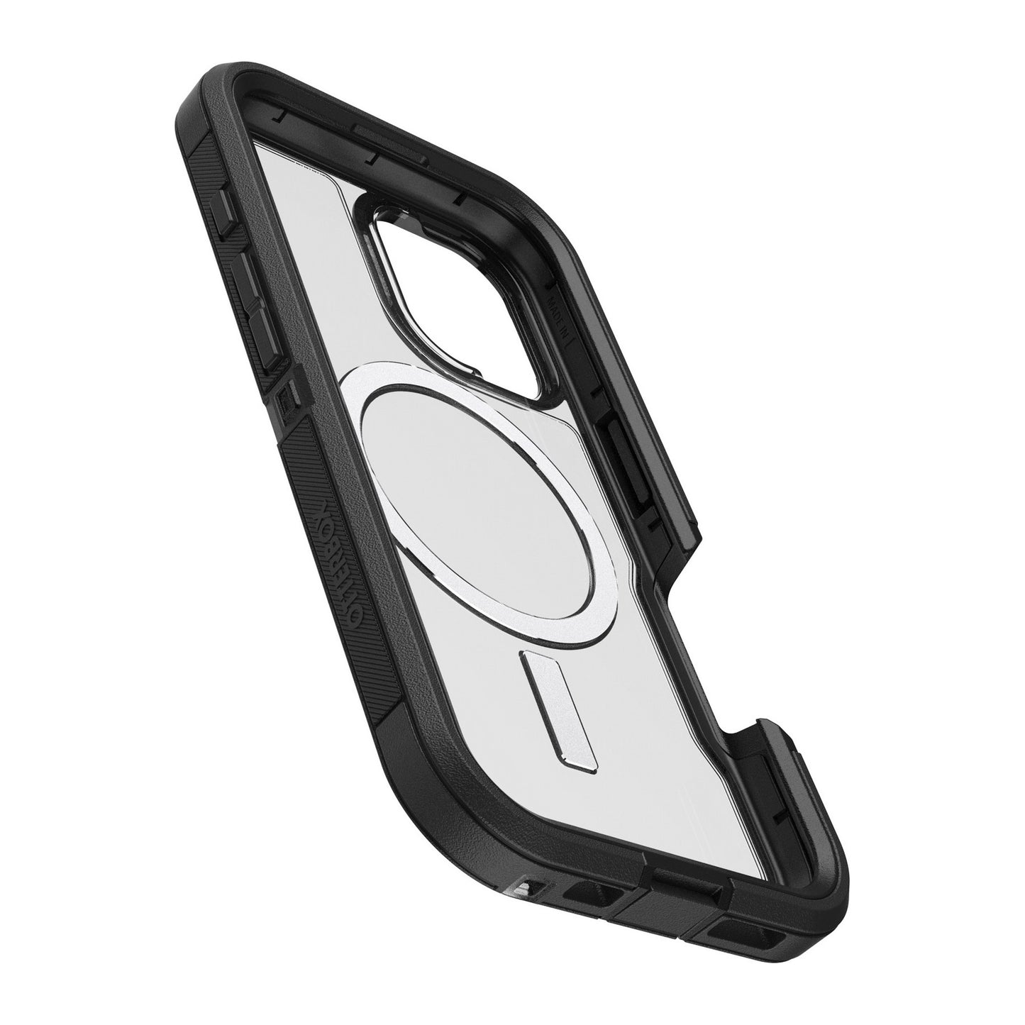 iPhone 16 Otterbox Defender XT Clear Pro w/ MagSafe Series Case - Clear/Black - Dark Side - 15-12970