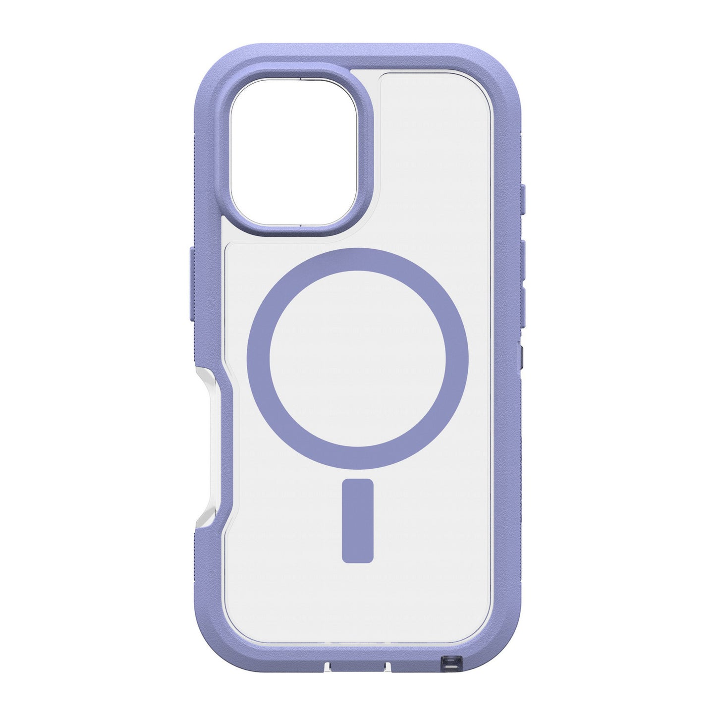 iPhone 16 Otterbox Defender XT Clear Pro w/ MagSafe Series Case - Clear/Purple - Lavendar Haze - 15-12973