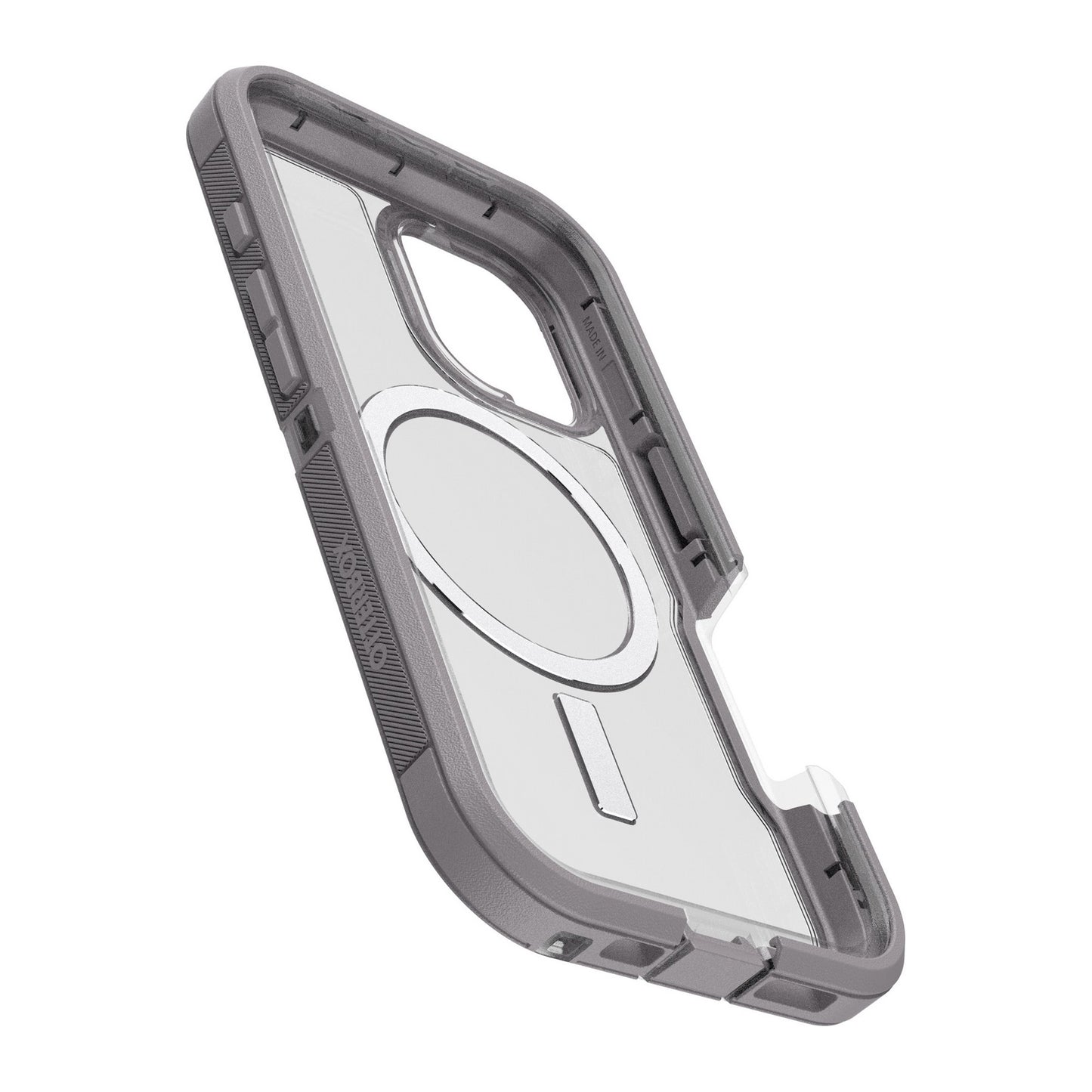 iPhone 16 Otterbox Defender XT Clear Pro w/ MagSafe Series Case - Clear/Grey - Snow Capped - 15-12976