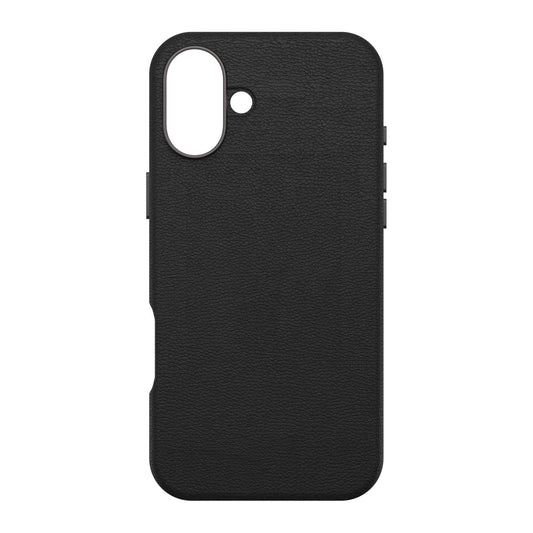 iPhone 16 Plus Otterbox Symmetry Cactus Leather w/MagSafe case - Black - Noir Ash - 15-13039