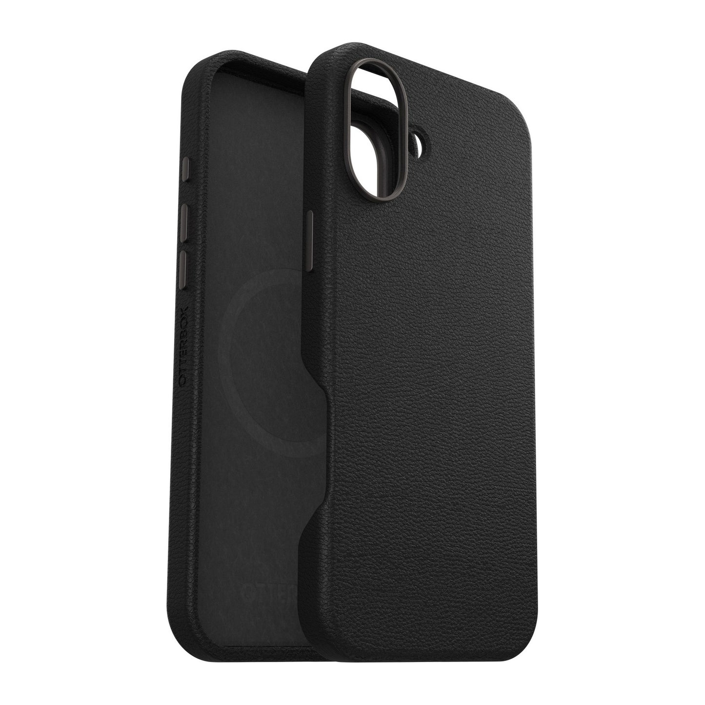 iPhone 16 Plus Otterbox Symmetry Cactus Leather w/MagSafe case - Black - Noir Ash - 15-13039