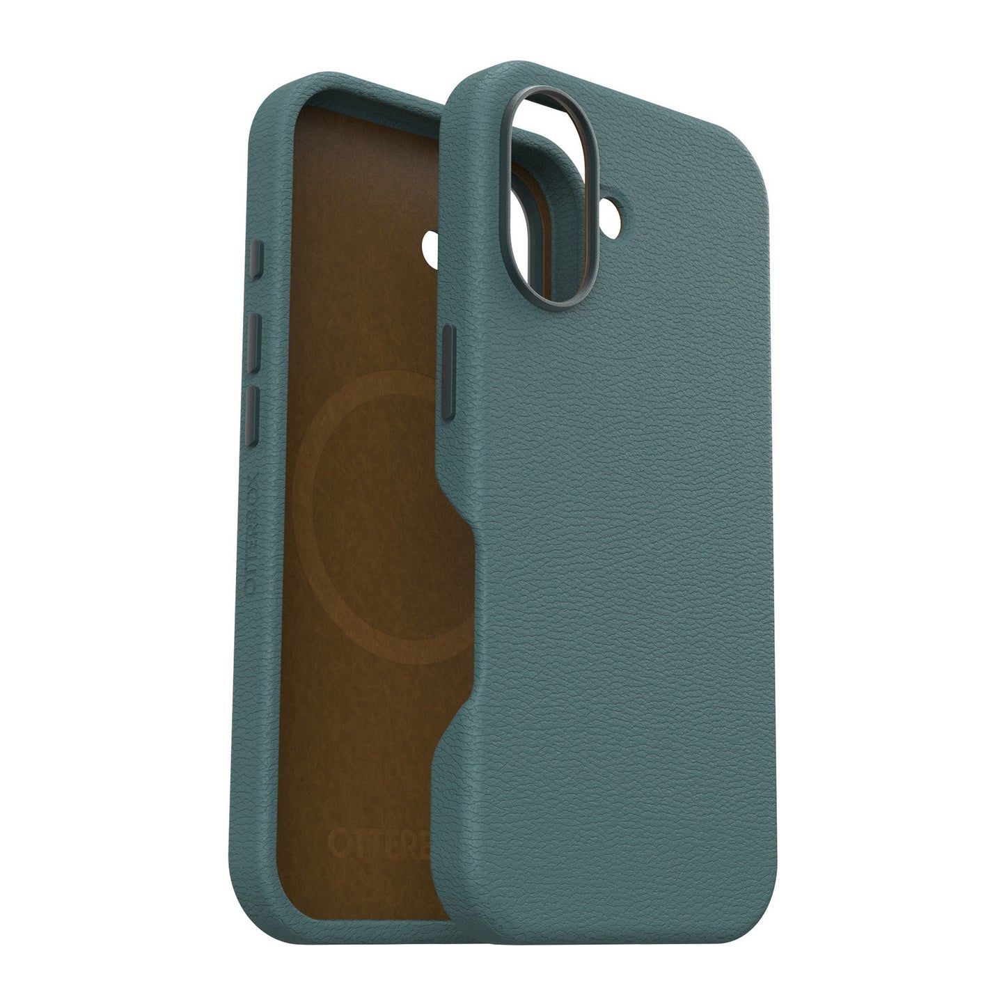 iPhone 16 Otterbox Symmetry Cactus Leather w/MagSafe case - Green - Juniper Sprig - 15-13041