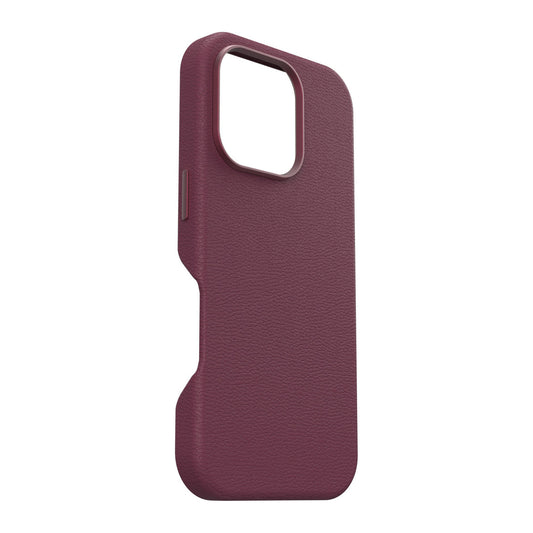 iPhone 16 Pro Otterbox Symmetry Cactus Leather w/MagSafe case - Red - Maroon Bells - 15-13046