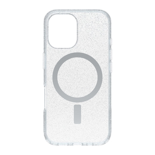 iPhone 16 Otterbox Symmetry Clear w/ MagSafe Series Case - Clear - Stardust 3.0 - 15-13061