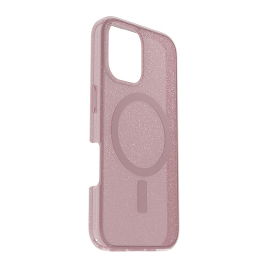 iPhone 16 Otterbox Symmetry Clear w/ MagSafe Series Case - Pink - Thimbleberry - 15-13062