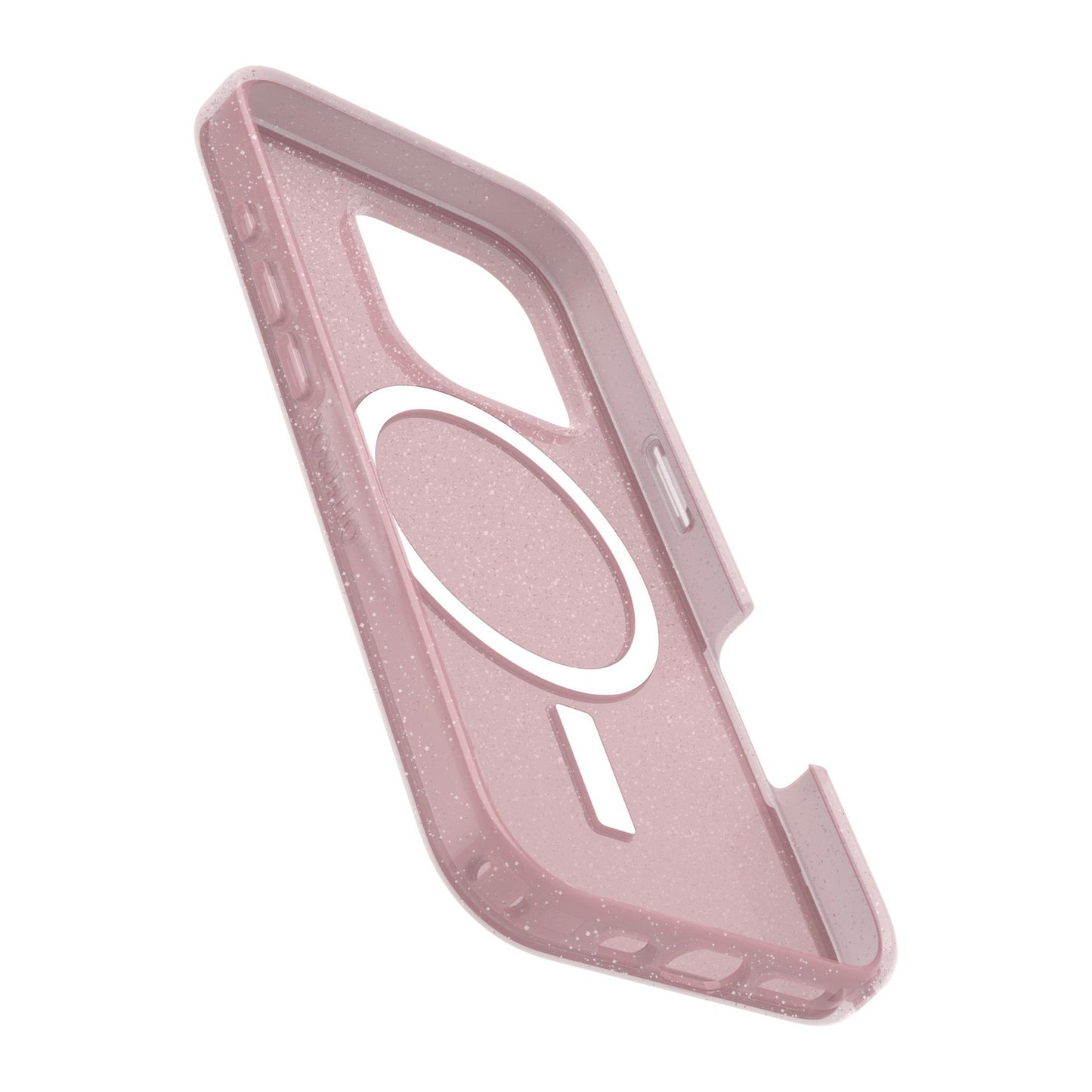 iPhone 16 Pro Otterbox Symmetry Clear w/ MagSafe Series Case - Pink - Thimbleberry - 15-13067