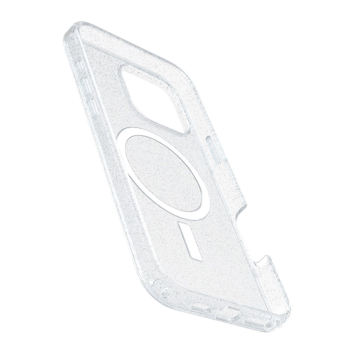 iPhone 16 Pro Max Otterbox Symmetry Clear w/ MagSafe Series Case - Clear - Stardust 3.0 - 15-13071