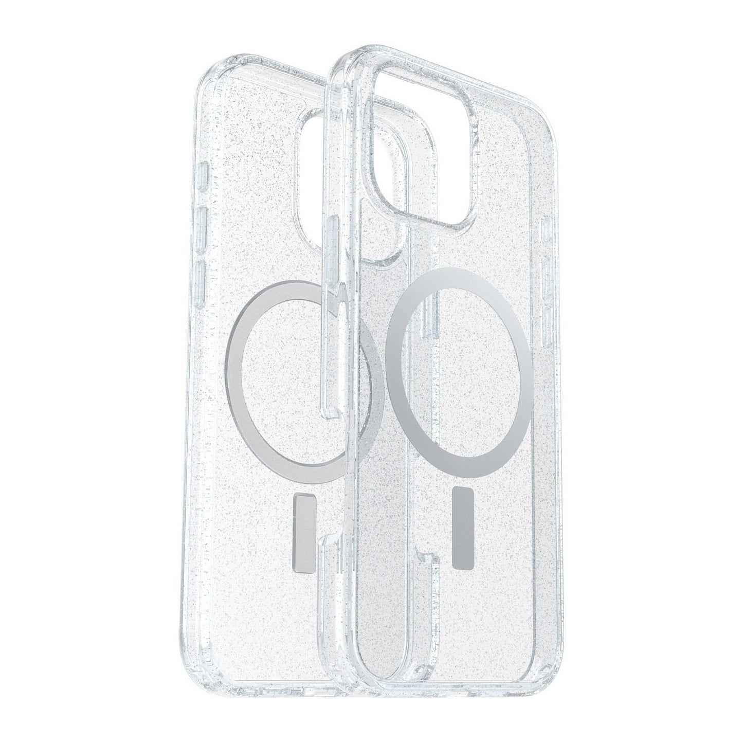 iPhone 16 Pro Max Otterbox Symmetry Clear w/ MagSafe Series Case - Clear - Stardust 3.0 - 15-13071