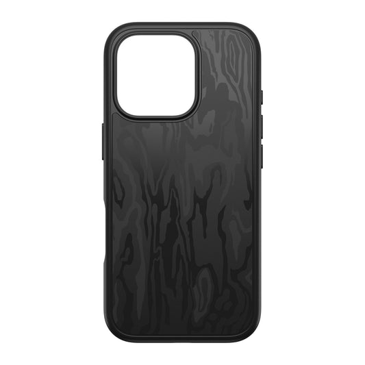 iPhone 16 Pro Otterbox Symmetry Graphics w/ MagSafe Series Case - Black - Spruce Bark - 15-13081