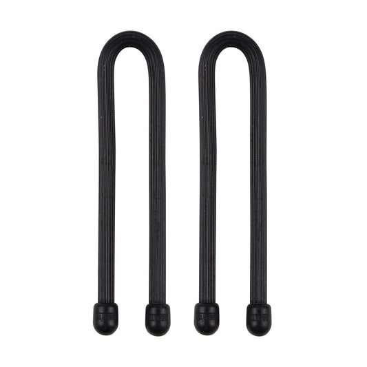 Nite Ize Gear Tie Reusable Rubber Twist Tie 6 in. - 2 pack - Black - 15-13164