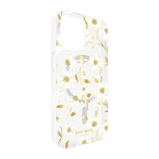 iPhone 16 Kate Spade Protective Prints MagSafe Case - Sunshine Floral - 15-13243