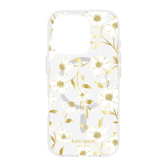 iPhone 16 Pro Kate Spade Protective Prints MagSafe Case - Sunshine Floral - 15-13264