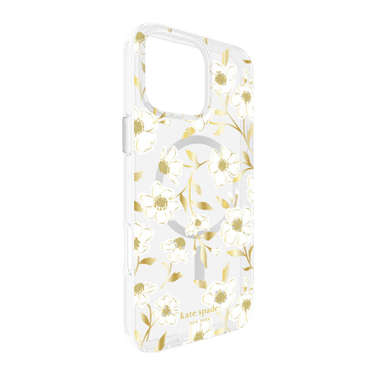 iPhone 16 Pro Max Kate Spade Protective Prints MagSafe Case - Sunshine Floral - 15-13277