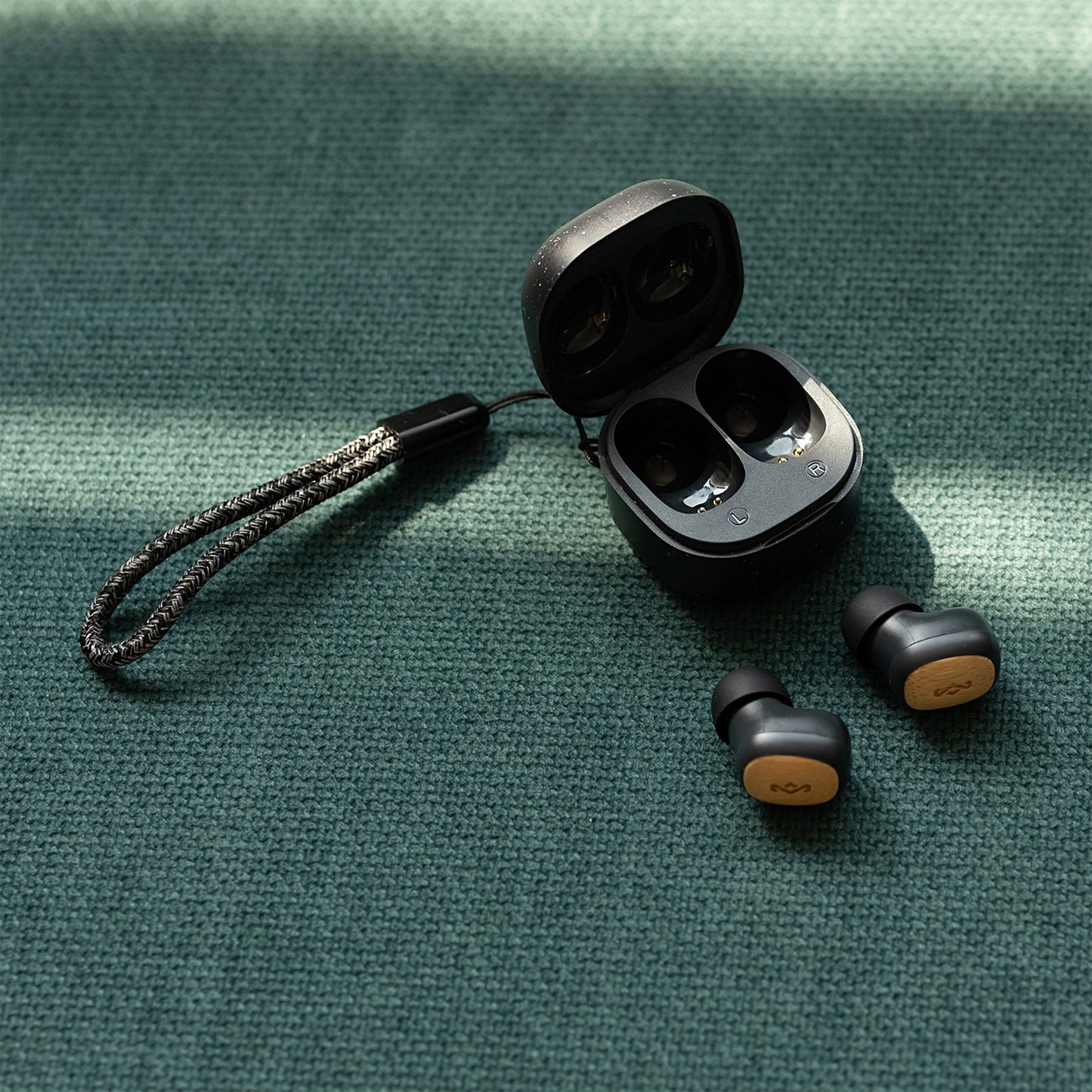 House of Marley Smile Jamaica True Wireless TWS Earbuds - Black - 15-13288