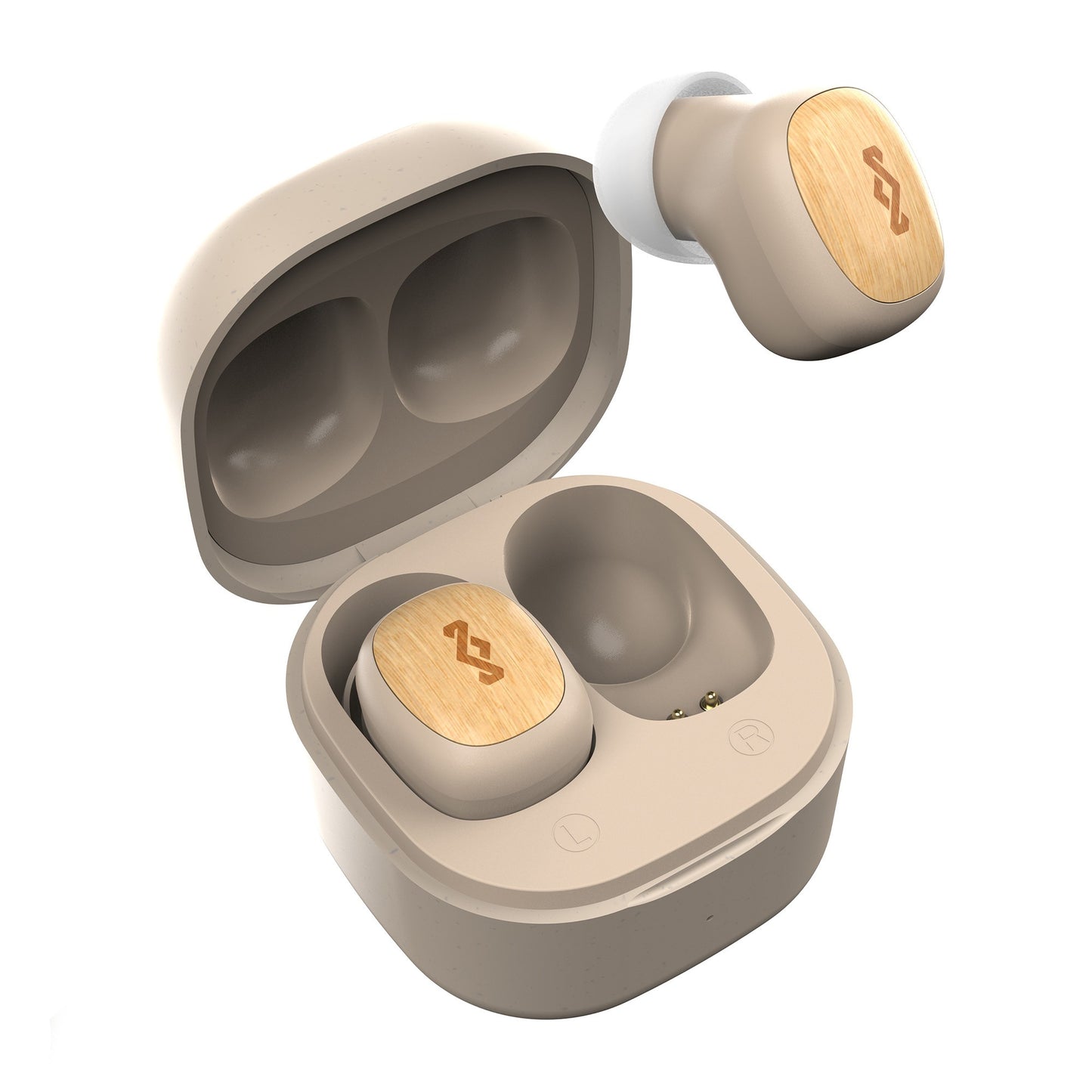 House of Marley Smile Jamaica True Wireless TWS Earbuds - Cream - 15-13289