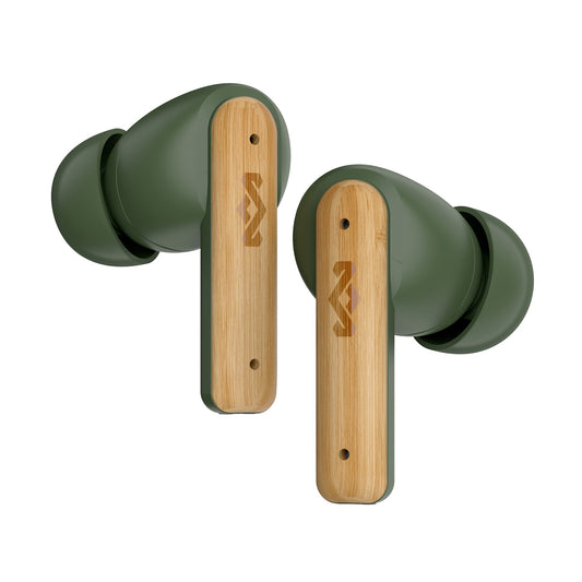 House of Marley Little Bird True Wireless TWS Earbuds - Green - 15-13291