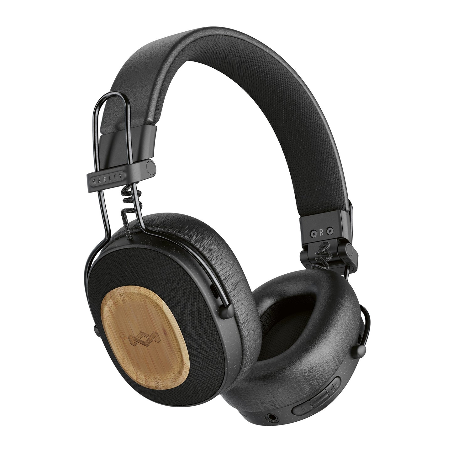 House of Marley Positive Vibration Riddim Headphones - Black - 15-13297