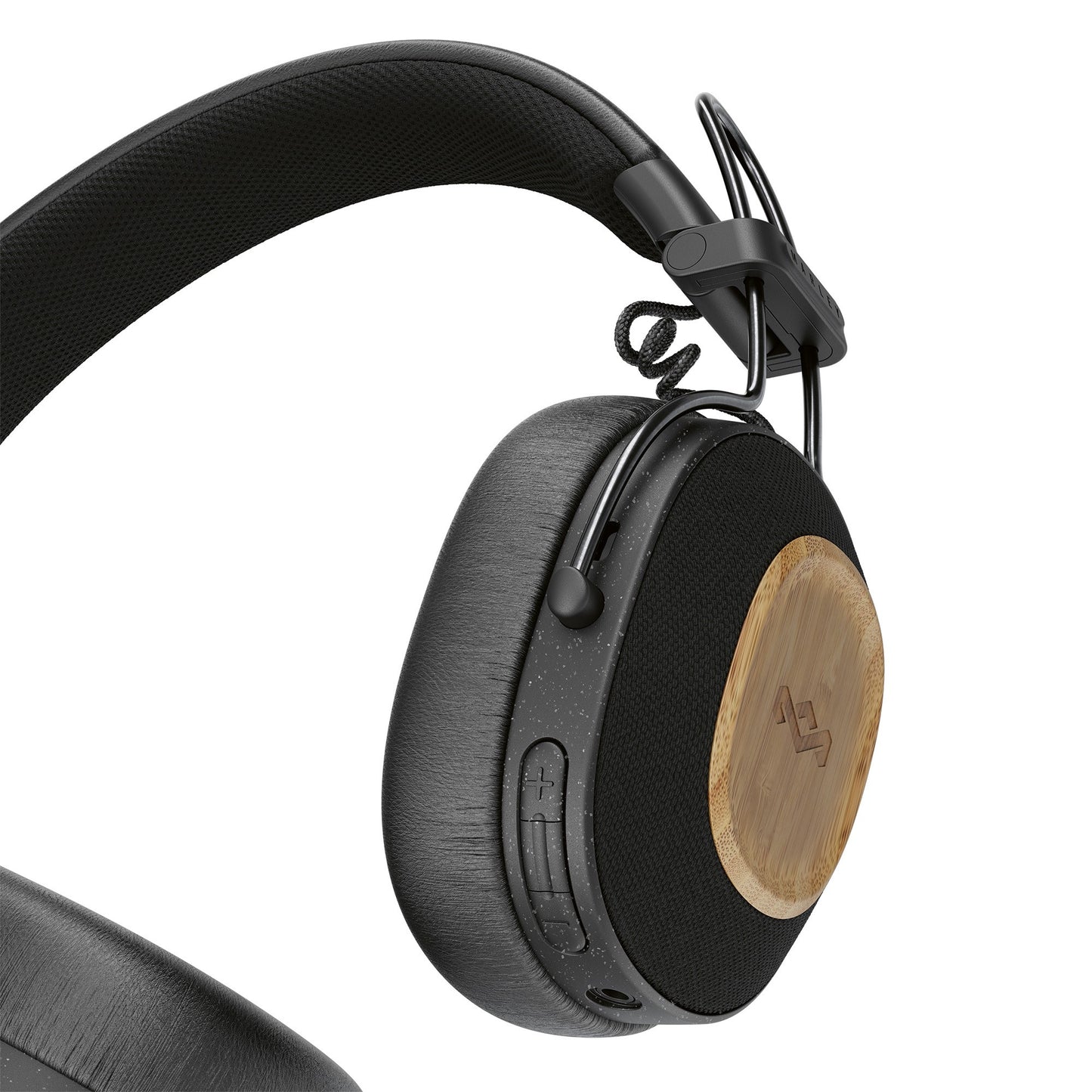 House of Marley Positive Vibration Riddim Headphones - Black - 15-13297