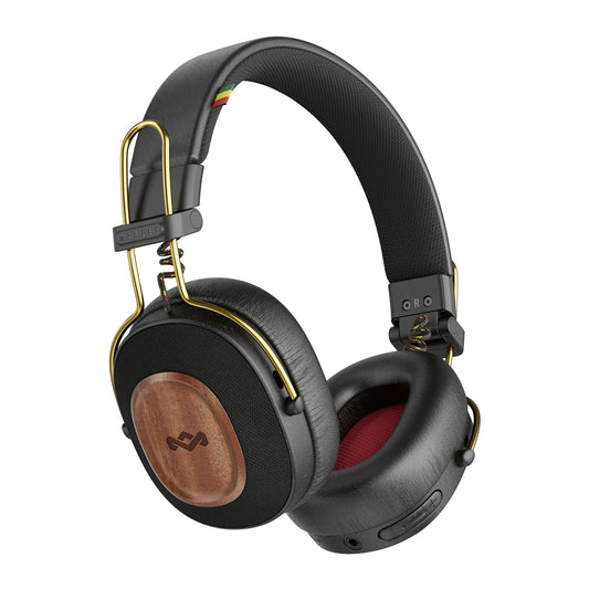 House of Marley Positive Vibration Riddim Headphones - Rasta - 15-13298