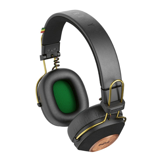 House of Marley Positive Vibration Riddim Headphones - Rasta - 15-13298