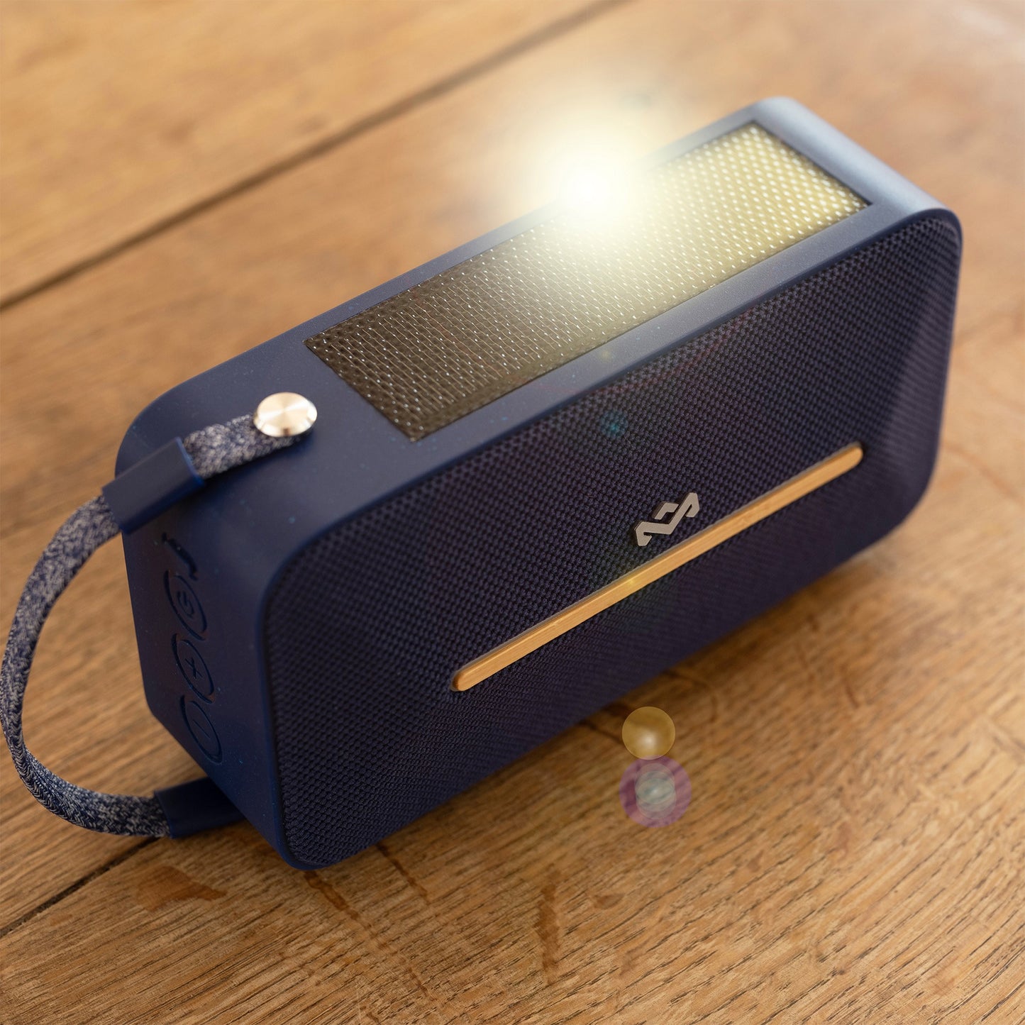 House of Marley Rise Up Solar Bluetooth Speaker - Blue - 15-13307