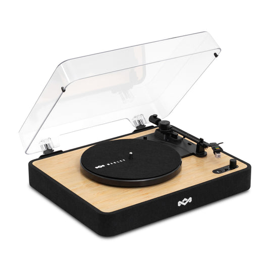 House of Marley Revolution Turntable - Light Wood/Black - 15-13308